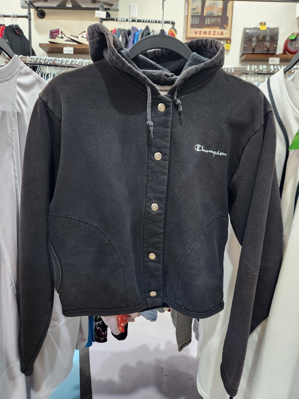 Champion Women's Button Hoodie